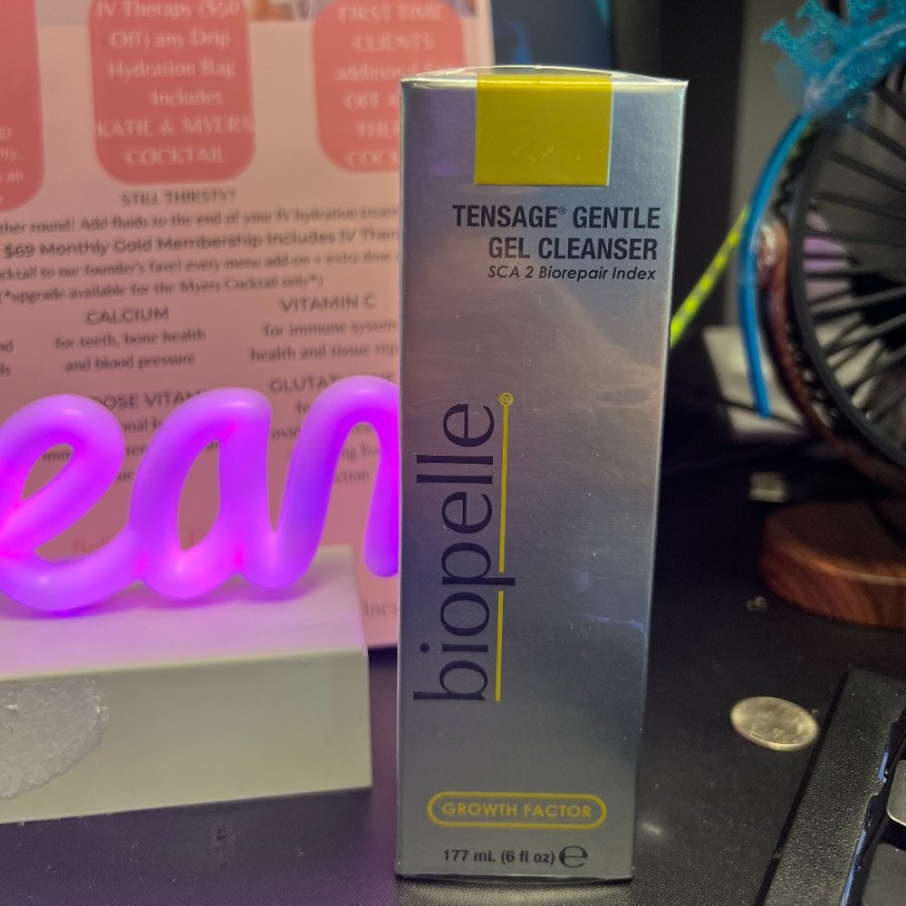 biopelle tensage gentle gel cleanser